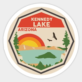 Kennedy Lake Arizona Sticker